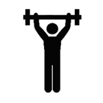 Personal training services icon
