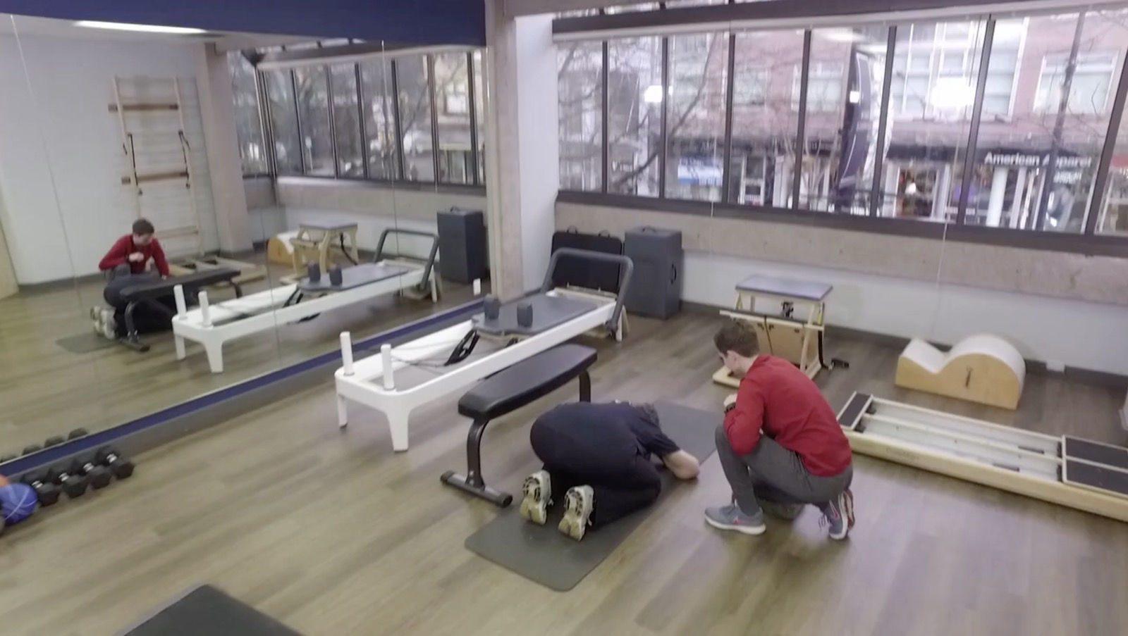 Clinical Pilates reformer studio at Envision Physiotherapy Vancouver