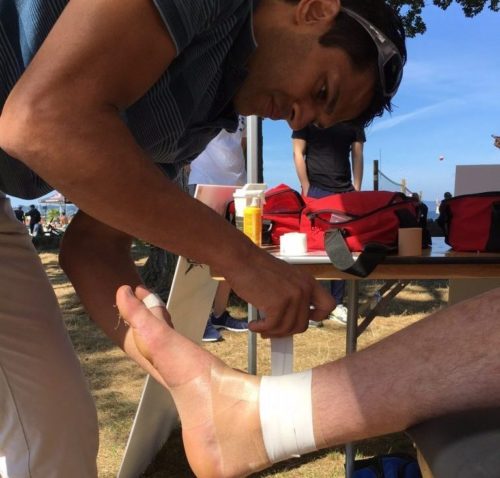 Envision Physiotherapy with Sport Physio BC at Kitsfest